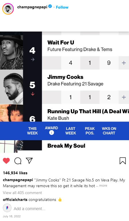 Drake No5 on Veva Play Screen Shot